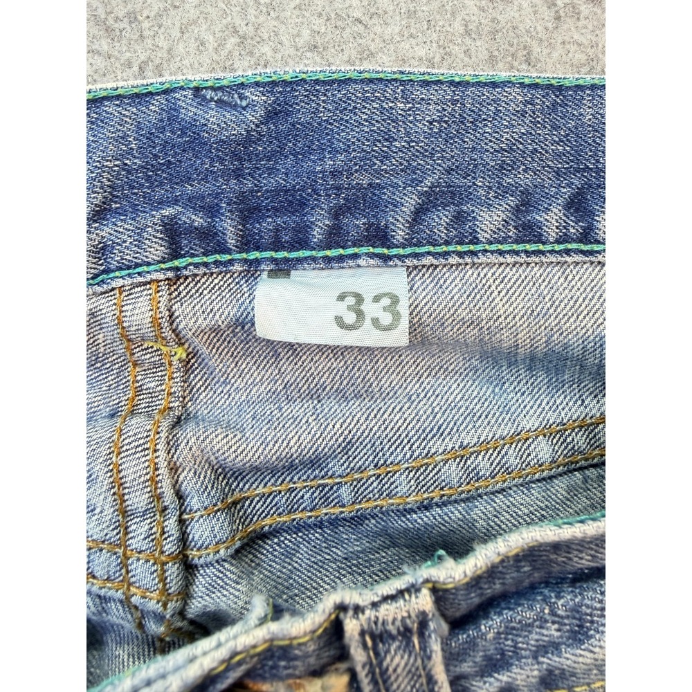 Loomstate Men's Jeans 32x28 Organic Cotton Button Fly Blue Denim - Picture 5 of 12